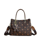 Leather Tote Bag Retro Backpack